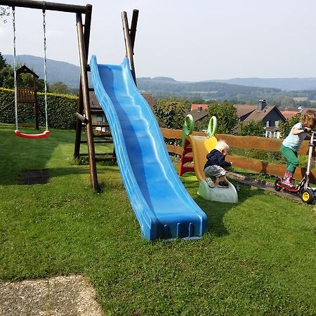 Wolfsbau Ferienwohnung Langelsheim Buitenkant foto