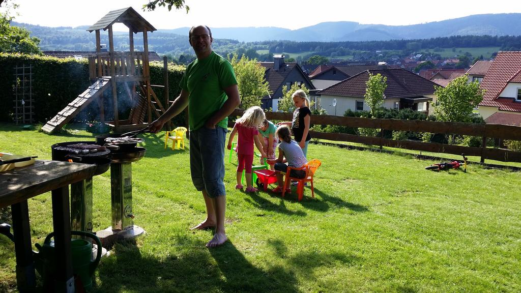 Wolfsbau Ferienwohnung Langelsheim Buitenkant foto